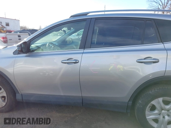 2017 Toyota RAV4 LE with VIN 2T3BFREV0HW637428, listed as a IAAI auction lot 41654391 with 63,298 mi miles. Bid and sale history available at carsss.com. Image 14.