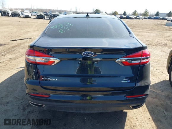2020 Ford Fusion SE with VIN 3FA6P0T96LR179655, listed as a IAAI auction lot 41796399 with 54,089 mi miles and . Bid and sale history available at DreamBid. Image 17.