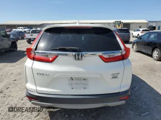 2018 Honda CR-V EX-L with VIN 5J6RW2H85JL006348, listed as a Copart auction lot 51423795 with 76,694 mi miles and Salvage Title. Bid and sale history available at carsss.com. Image 6.