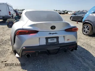 2021 Toyota GR Supra 3.0 with VIN WZ1DB0C00MW042261, listed as a Copart auction lot 69486714 with 18,862 mi miles and Salvage Title. Bid and sale history available at carsss.com. Image 6.