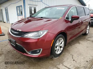 2017 Chrysler Pacifica Touring L with VIN 2C4RC1BG4HR844767, listed as a Copart auction lot 52745525 with 98,412 mi miles and Salvage Title. Bid and sale history available at DreamBid. Image 1.
