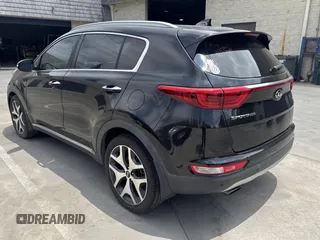 2017 Kia Sportage SX Turbo with VIN KNDPR3A68H7265177, listed as a Copart auction lot 60561175 with 117,330 mi miles and Clean title. Bid and sale history available at DreamBid. Image 3.
