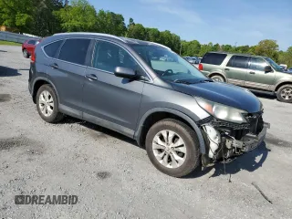 2013 Honda CR-V EX-L with VIN 2HKRM4H71DH680763, listed as a Copart auction lot 52959265 with 202,362 mi miles and Salvage Title. Bid and sale history available at carsss.com. Image 4.