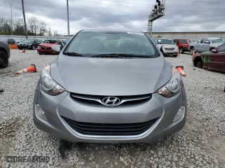 2012 Hyundai Elantra GLS with VIN KMHDH4AE3CU284809, listed as a Copart auction lot 52688265 with 98,504 mi miles and Salvage Title. Bid and sale history available at carsss.com. Image 5.