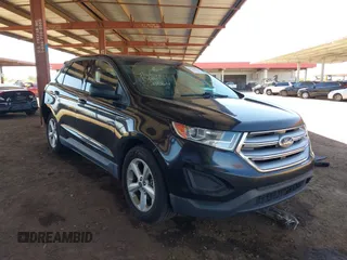 2015 Ford Edge SE with VIN 2FMTK3G81FBC21064, listed as a IAAI auction lot 42130995 with 130,962 mi miles and . Bid and sale history available at DreamBid. Image 1.