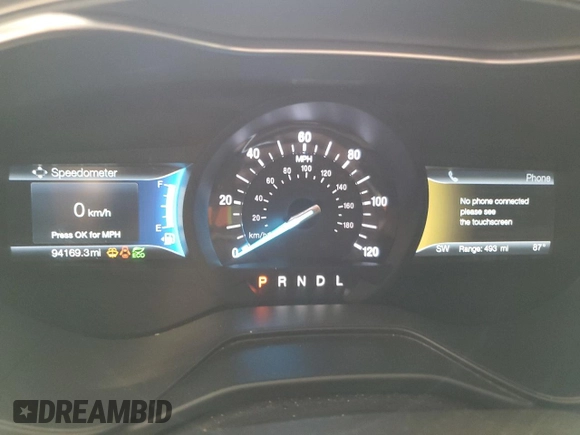 2020 Ford Fusion SE z VIN 3FA6P0LUXLR194471, wystawiony jako Copart lot #55616175 z przebiegiem 94 169 mil mil oraz Tytuł czysty. Historia ofert i sprzedaży dostępna na DreamBid. Obrazek 9.