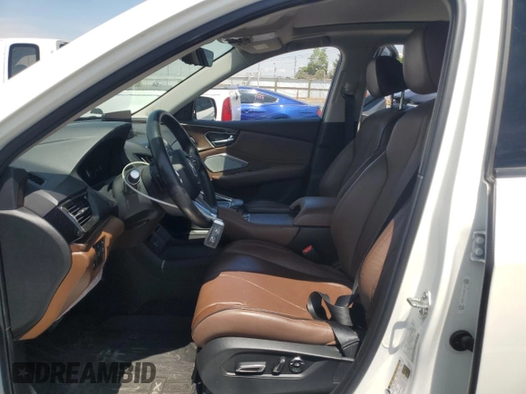 2019 Acura RDX Advance with VIN 5J8TC2H72KL015037, listed as a Copart auction lot 62401115 with Not provided miles and Salvage title. Bid and sale history available at DreamBid. Image 7.