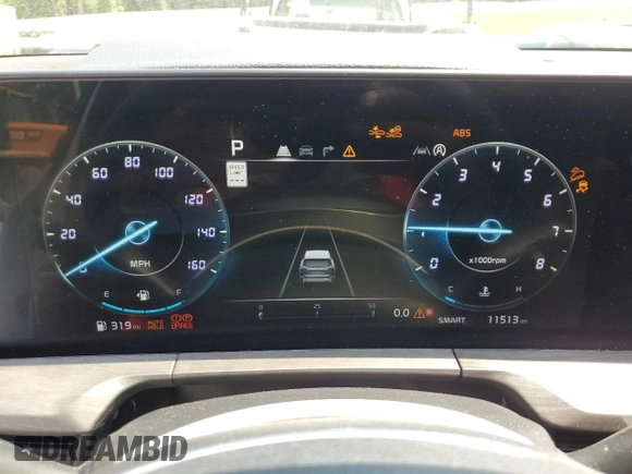 2024 Kia Telluride SX X-Line with VIN 5XYP5DGC6RG554710, listed as a Copart auction lot 63592275 with 11,513 mi miles and Salvage title. Bid and sale history available at DreamBid. Image 9.
