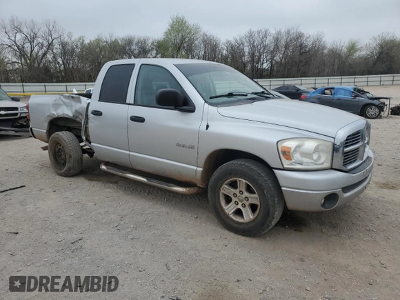 2008 Dodge 1500 SLT z VIN 1D7HA18N38S568092, wystawiony jako Copart lot #51118865 z przebiegiem 156 240 mil mil oraz Szkoda całkowita • Salvage title. Historia ofert i sprzedaży dostępna na DreamBid. Obrazek 4.