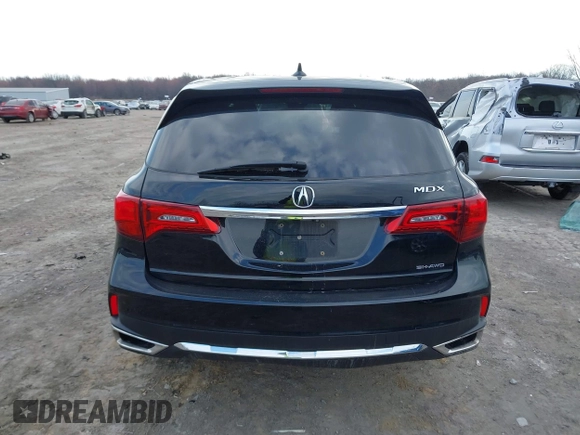 2017 Acura MDX w/Technology Pkg with VIN 5FRYD4H53HB032029, listed as a IAAI auction lot 41900361 with 184,224 mi miles. Bid and sale history available at carsss.com. Image 16.