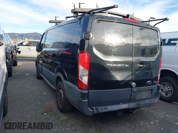 2015 Ford Transit Cargo with VIN 1FTYE1YM2FKA87298, listed as a IAAI auction lot 41241298 with 225,796 mi miles and . Bid and sale history available at DreamBid. Image 3.