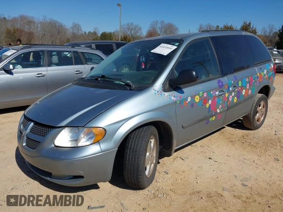 2006 Dodge Caravan SXT with VIN 1D4GP45R26B626187, listed as a IAAI auction lot 41651810 with 155,274 mi miles. Bid and sale history available at carsss.com. Image 2.