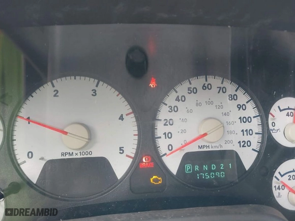 2006 Dodge Ram 2500 SLT with VIN 1D7KS28C36J165076, listed as a IAAI auction lot 41626240 with 175,090 mi miles. Bid and sale history available at carsss.com. Image 7.
