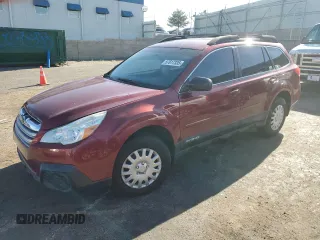 2013 Subaru Outback 2.5i with VIN 4S4BRCAC1D3282285, listed as a Copart auction lot 57617335 with 158,310 mi miles and Salvage title. Bid and sale history available at DreamBid. Image 1.