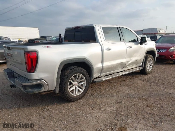 2019 GMC Sierra 1500 SLT with VIN 1GTU9DED3KZ120934, listed as a IAAI auction lot 41233132 with 115,293 mi miles. Bid and sale history available at carsss.com. Image 4.