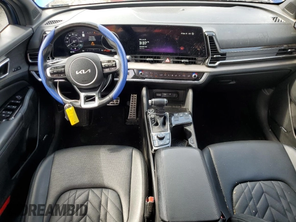 2023 Kia Sportage X-Pro with VIN 5XYK7CAF5PG060739, listed as a Copart auction lot 65210154 with 55,079 mi miles and Salvage Title. Bid and sale history available at carsss.com. Image 8.