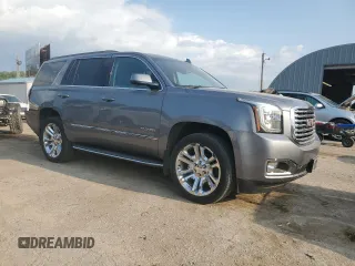 2019 GMC Yukon SLT with VIN 1GKS2BKC9KR211271, listed as a Copart auction lot 63791764 with 60,236 mi miles and Salvage Title. Bid and sale history available at carsss.com. Image 4.