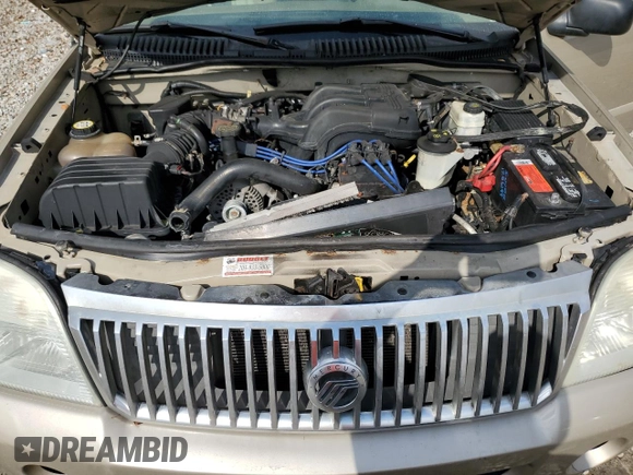2005 Mercury Mountaineer with VIN 4M2DU86E05UJ17630, listed as a Copart auction lot 43808285 with 227,882 mi miles and Salvage title. Bid and sale history available at DreamBid. Image 12.