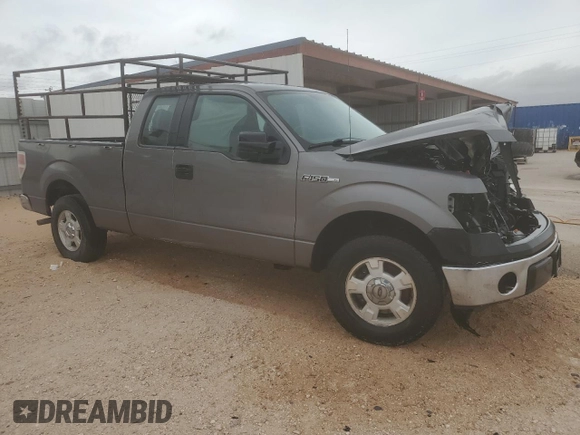 2013 Ford F-150 XL with VIN 1FTEX1CM8DFB22761, listed as a Copart auction lot 81701414 with Not Provided miles and Salvage Title. Bid and sale history available at carsss.com. Image 4.