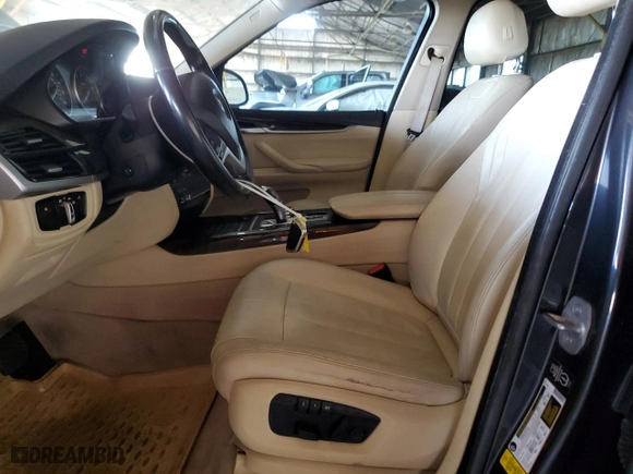 2015 BMW X5 sDrive35i with VIN 5UXKR2C59F0H35443, listed as a Copart auction lot 47558305 with 0 mi miles and Clean Title. Bid and sale history available at carsss.com. Image 7.