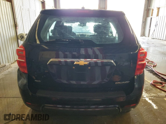2016 Chevrolet Equinox LS with VIN 2GNFLEEKXG6171517, listed as a Copart auction lot 55451865 with 186,375 mi miles and Clean Title. Bid and sale history available at DreamBid. Image 6.
