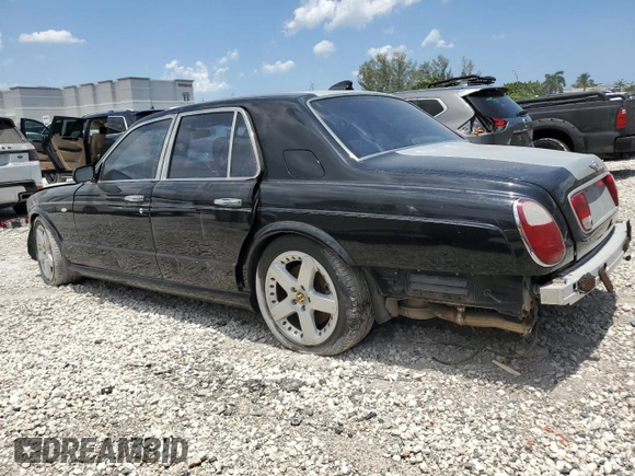 2003 Bentley Arnage with VIN SCBLF34F53CX09475, listed as a Copart auction lot 57302795 with Not provided miles and Clean title. Bid and sale history available at DreamBid. Image 2.