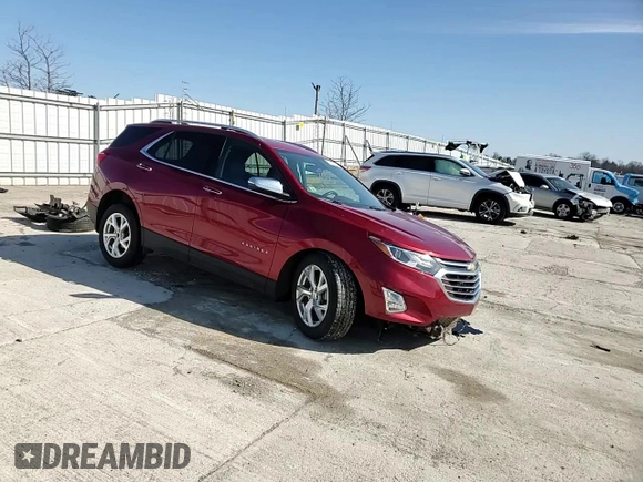 2019 Chevrolet Equinox Premier with VIN 3GNAXXEV4KS619149, listed as a Copart auction lot 49411725 with 38,422 mi miles and Salvage Title. Bid and sale history available at DreamBid. Image 11.