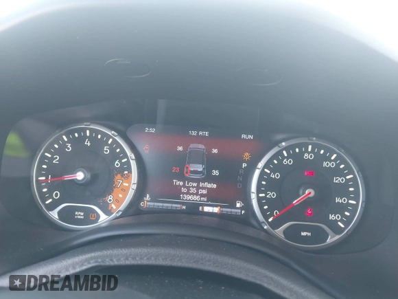 2017 Jeep Renegade Limited with VIN ZACCJBDB3HPE47042, listed as a IAAI auction lot 42117357 with 139,686 mi miles and . Bid and sale history available at DreamBid. Image 7.
