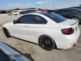 2015 BMW 2 Series 228i with VIN WBA1F5C52FV257046, listed as a Copart auction lot 42432034 with 0 mi miles. Bid and sale history available at carsss.com. Image 2.