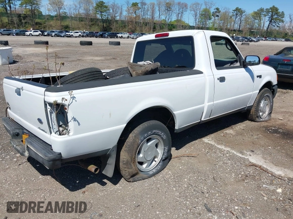 2003 Ford Ranger XL with VIN 1FTYR10D13PA96170, listed as a IAAI auction lot 42039748 with 165,527 mi miles. Bid and sale history available at carsss.com. Image 4.