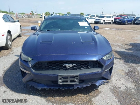 2020 Ford Mustang EcoBoost with VIN 1FA6P8THXL5108628, listed as a IAAI auction lot 41844452 with 113,283 mi miles. Bid and sale history available at carsss.com. Image 12.