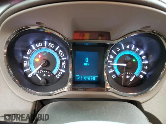 2010 Buick LaCrosse CX with VIN 1G4GB5EG0AF298393, listed as a Copart auction lot 52951885 with 170,736 mi miles and Salvage Title. Bid and sale history available at DreamBid. Image 9.