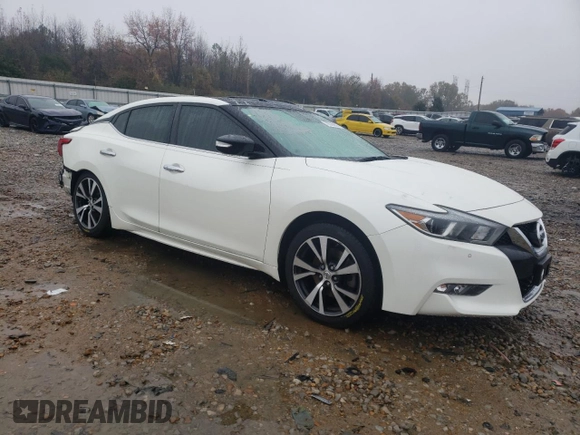 2016 Nissan Maxima SL with VIN 1N4AA6AP7GC905950, listed as a Copart auction lot 77975563 with 74,157 mi miles and Salvage Title. Bid and sale history available at DreamBid. Image 4.