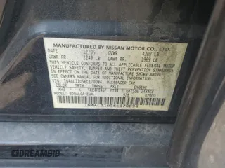2006 Nissan Altima S z VIN 1N4AL11D56C170094, wystawiony jako Copart lot #59946295 z przebiegiem 218 366 mil mil oraz Szkoda całkowita • Salvage title. Historia ofert i sprzedaży dostępna na DreamBid. Obrazek 13.
