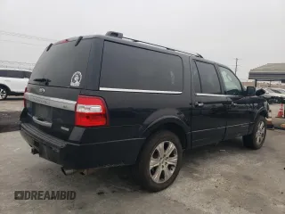 2015 Ford Expedition Max Platinum z VIN 1FMJK1MT4FEF31928, wystawiony jako Copart lot #76301634 z przebiegiem 193 529 mil mil oraz Szkoda całkowita • Salvage title. Historia ofert i sprzedaży dostępna na DreamBid. Obrazek 3.
