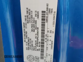 2020 Ford F-150 XL with VIN 1FTEX1EP0LKE83138, listed as a Copart auction lot 47927875 with 97,437 mi miles and Salvage Title. Bid and sale history available at DreamBid. Image 12.