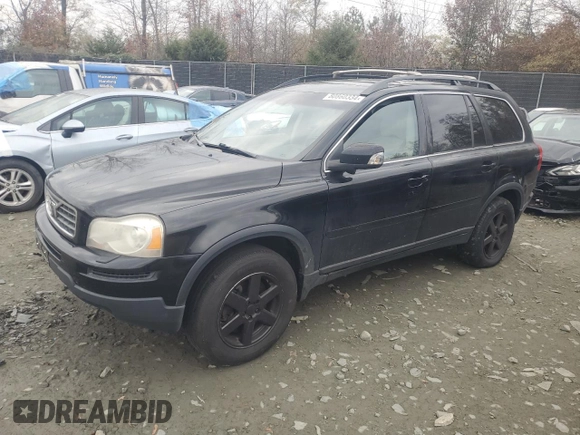 2008 Volvo XC90 I6 with VIN YV4CM982481458283, listed as a Copart auction lot 80860334 with 0 mi miles and Clean Title. Bid and sale history available at carsss.com. Image 1.