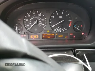 2001 BMW 5 Series 525iA with VIN WBADT434X1GX24833, listed as a Copart auction lot 81566024 with 134,128 mi miles and Salvage Title. Bid and sale history available at carsss.com. Image 9.
