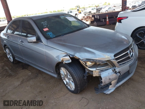 2014 Mercedes-Benz C 250 Sport with VIN WDDGF4HB8EA960507, listed as a IAAI auction lot 42707632 with 86,261 mi miles and . Bid and sale history available at DreamBid. Image 1.