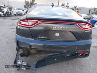2020 Kia Stinger GT-Line with VIN KNAE15LA1L6086826, listed as a IAAI auction lot 41599914 with 133,493 mi miles. Bid and sale history available at carsss.com. Image 6.