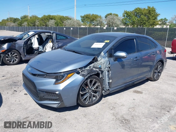 2021 Toyota Corolla SE with VIN JTDS4MCE1MJ063524, listed as a IAAI auction lot 41822622 with 50,882 mi miles. Bid and sale history available at carsss.com. Image 17.