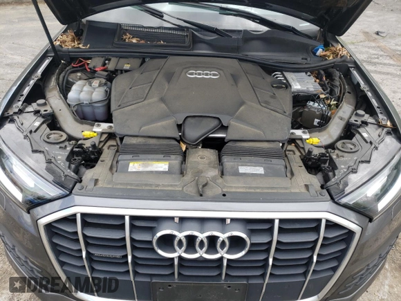2020 Audi Q7 Premium with VIN WA1AXAF74LD005915, listed as a Copart auction lot 51339513 with 51,678 mi miles. Bid and sale history available at carsss.com. Image 13.