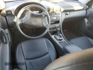 2004 Mercedes-Benz C 230 Kompressor with VIN WDBRF40J14F485417, listed as a Copart auction lot 43089575 with 53,918 mi miles and Salvage Title. Bid and sale history available at DreamBid. Image 8.