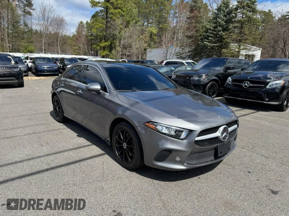 2020 Mercedes-Benz A 220 with VIN W1K3G4FB4LW044986, listed as a Copart auction lot 53710815 with 29,631 mi miles and Clean Title. Bid and sale history available at DreamBid. Image 1.