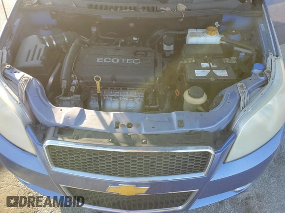 2009 Chevrolet Aveo 2LT with VIN KL1TG66E89B299356, listed as a Copart auction lot 48540435 with 88,947 mi miles and Salvage title. Bid and sale history available at DreamBid. Image 13.