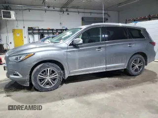 2018 Infiniti QX60 with VIN 5N1DL0MM1JC505532, listed as a Copart auction lot 42769035 with 50,058 mi miles and Salvage Title. Bid and sale history available at carsss.com. Image 1.