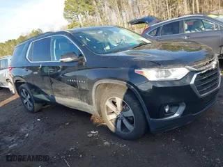 2019 Chevrolet Traverse LT Leather with VIN 1GNERHKW8KJ245855, listed as a IAAI auction lot 41545035 with 93,499 mi miles. Bid and sale history available at carsss.com. Image 1.