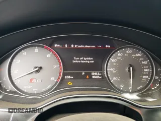 2018 Audi S6 Prestige with VIN WAUHFAFC0JN098747, listed as a Copart auction lot 73429434 with 90,453 mi miles and Salvage Title. Bid and sale history available at carsss.com. Image 9.