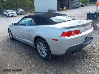 2015 Chevrolet Camaro LT with VIN 2G1FD3D31F9294066, listed as a IAAI auction lot 40945704 with 1 mi miles. Bid and sale history available at carsss.com. Image 3.