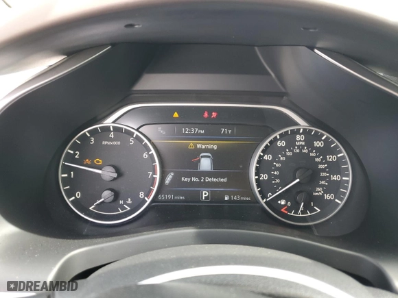 2015 Nissan Murano SL with VIN 5N1AZ2MH9FN264038, listed as a Copart auction lot 51500765 with 65,191 mi miles and Salvage Title. Bid and sale history available at carsss.com. Image 9.